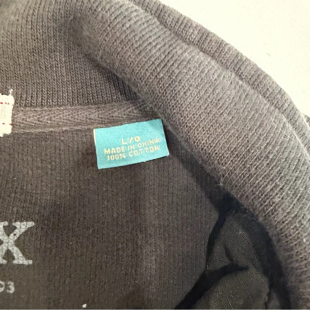 Tommy Bahama Men’s Antigua Cove Half Zip Sweatshirt Black - Large